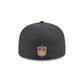Washington Commanders 2024 Draft Gray 59FIFTY Fitted Hat