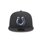 Indianapolis Colts 2024 Draft Gray 59FIFTY Fitted Hat