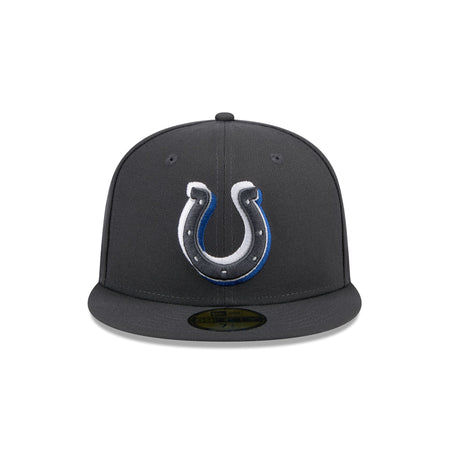 Indianapolis Colts 2024 Draft Gray 59FIFTY Fitted