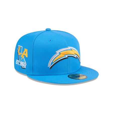 Los Angeles Chargers 2024 Draft 59FIFTY Fitted Hat