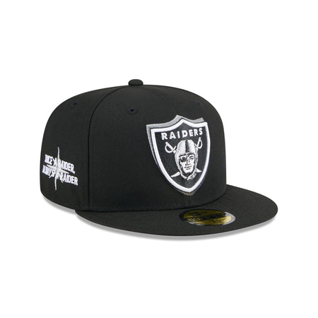 Las Vegas Raiders 2024 Draft 59FIFTY Fitted Hat