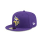 Minnesota Vikings 2024 Draft 59FIFTY Fitted Hat