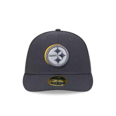 Pittsburgh Steelers 2024 Draft Low Profile 59FIFTY Fitted