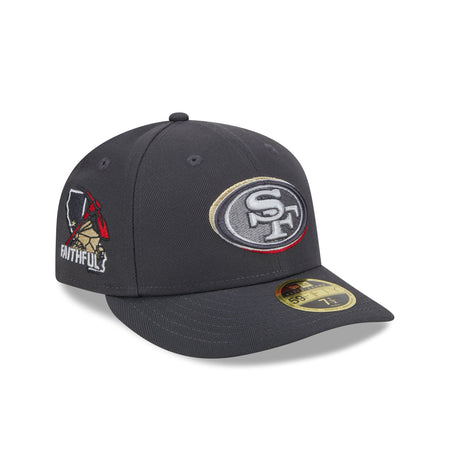 San Francisco 49ers 2024 Draft Low Profile 59FIFTY Fitted Hat