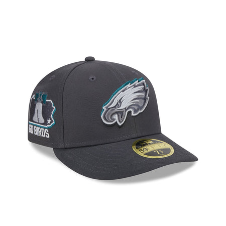 Philadelphia Eagles 2024 Draft Low Profile 59FIFTY Fitted
