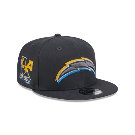 Los Angeles Chargers 2024 Draft 9FIFTY Snapback Hat
