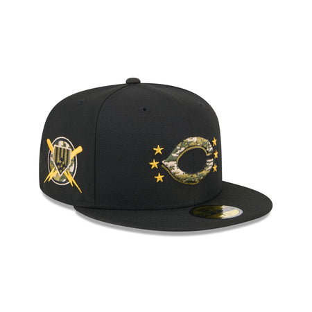 Cincinnati Reds Armed Forces Day 2024 59FIFTY Fitted