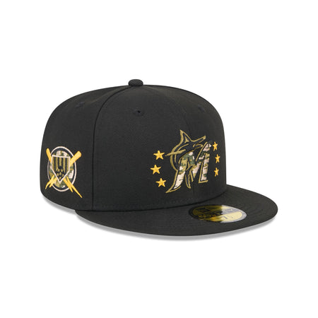 Miami Marlins Armed Forces Day 2024 59FIFTY Fitted