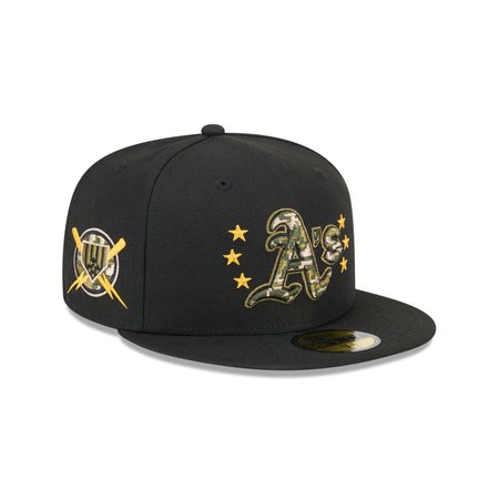 Oakland Athletics Armed Forces Day 2024 59FIFTY Fitted