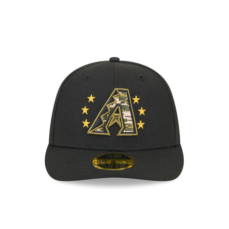 Arizona Diamondbacks Armed Forces Day 2024 Low Profile 59FIFTY Fitted