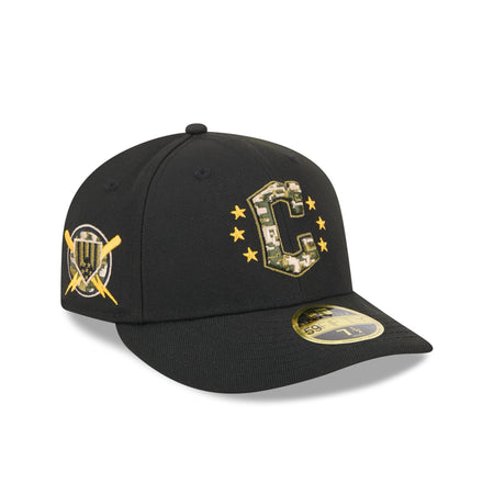 Cleveland Guardians Armed Forces Day 2024 Low Profile 59FIFTY Fitted