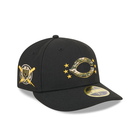 Cincinnati Reds Armed Forces Day 2024 Low Profile 59FIFTY Fitted