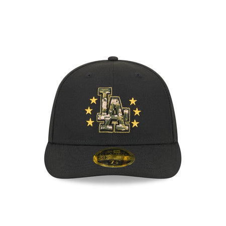 Los Angeles Dodgers Armed Forces Day 2024 Low Profile 59FIFTY Fitted