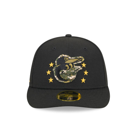 Baltimore Orioles Armed Forces Day 2024 Low Profile 59FIFTY Fitted