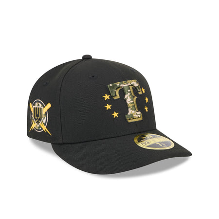 Texas Rangers Armed Forces Day 2024 Low Profile 59FIFTY Fitted