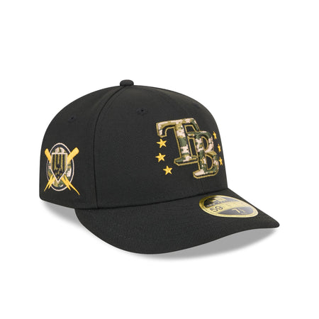 Tampa Bay Rays Armed Forces Day 2024 Low Profile 59FIFTY Fitted
