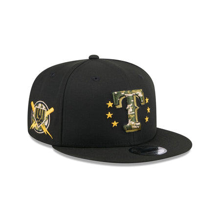 Texas Rangers Armed Forces Day 2024 9FIFTY Snapback