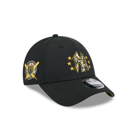 New York Yankees Armed Forces Day 2024 Kids 9FORTY Stretch Snap