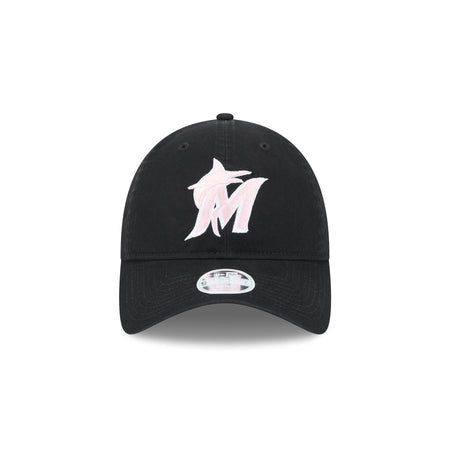 Miami Marlins Mother's Day 2024 Women's 9TWENTY Adjustable Hat