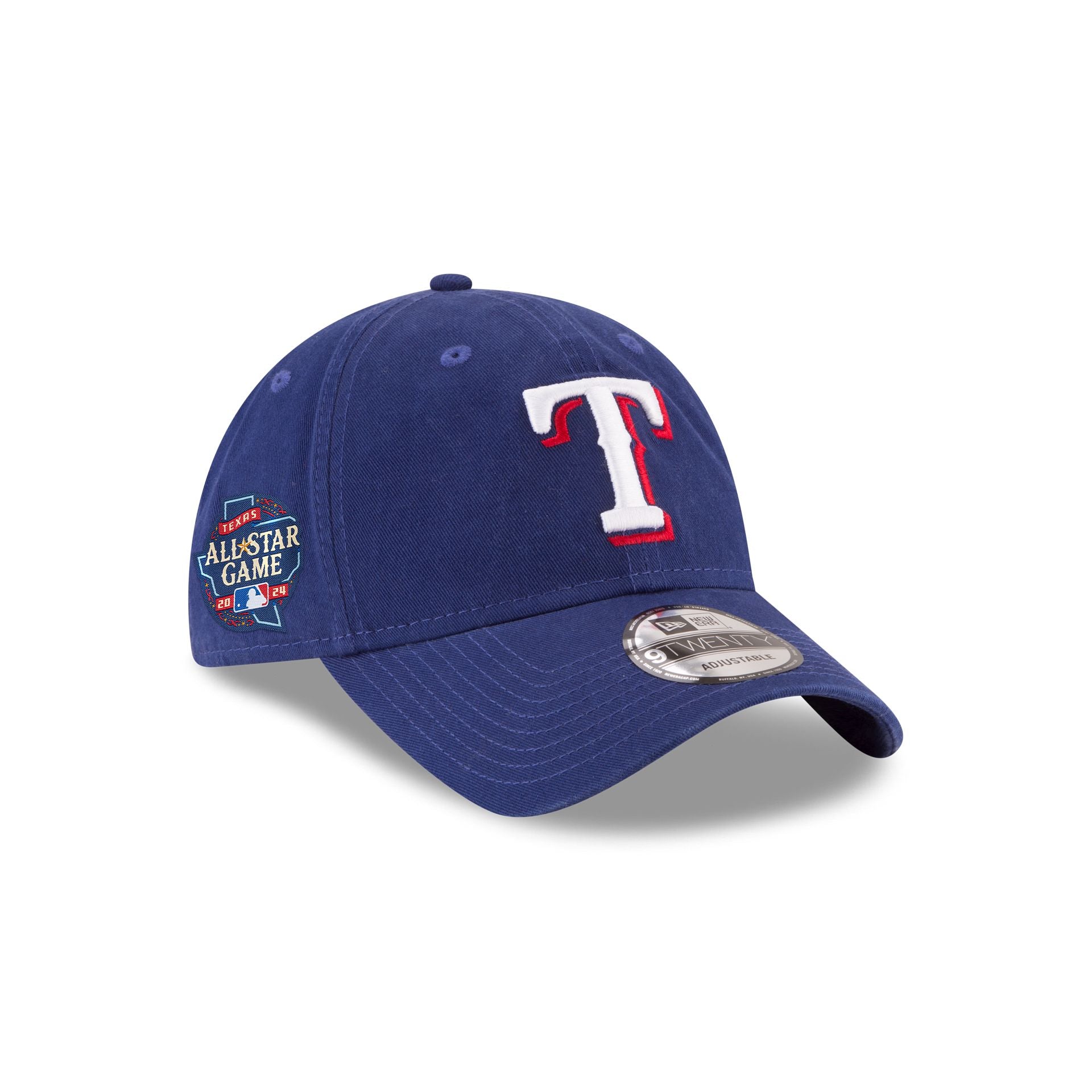Independence Day Navy 9TWENTY Adjustable Texas Rangers Hat