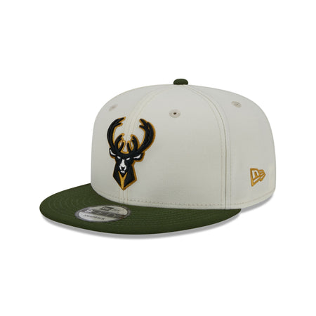 Milwaukee Bucks Emerald 9FIFTY Snapback Hat