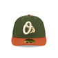 Baltimore Orioles Scarlet Low Profile 59FIFTY Fitted Hat