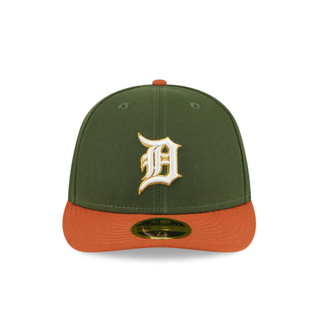 Detroit Tigers Scarlet Low Profile 59FIFTY Fitted Hat