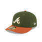 Atlanta Braves Scarlet Low Profile 59FIFTY Fitted Hat
