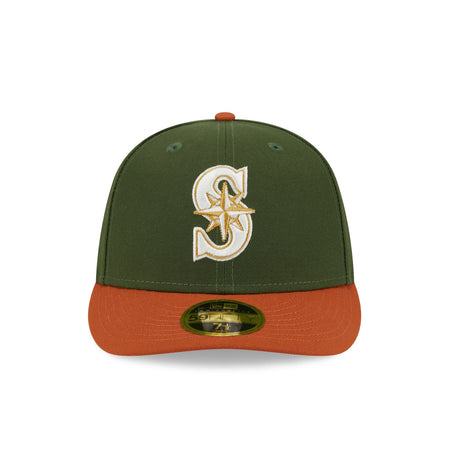 Seattle Mariners Scarlet Low Profile 59FIFTY Fitted Hat