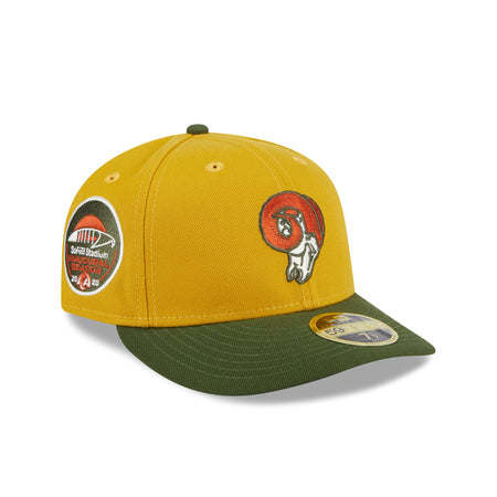 Los Angeles Rams Cinnamon Sage Low Profile 59FIFTY Fitted Hat