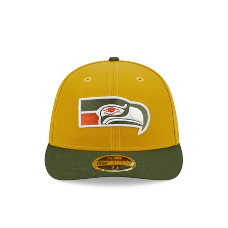 Seattle Seahawks Cinnamon Sage Low Profile 59FIFTY Fitted Hat