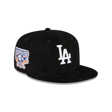 Undefeated X Los Angeles Dodgers Black Corduroy 59FIFTY Fitted Hat