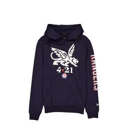 Texas Rangers City Connect Navy Hoodie