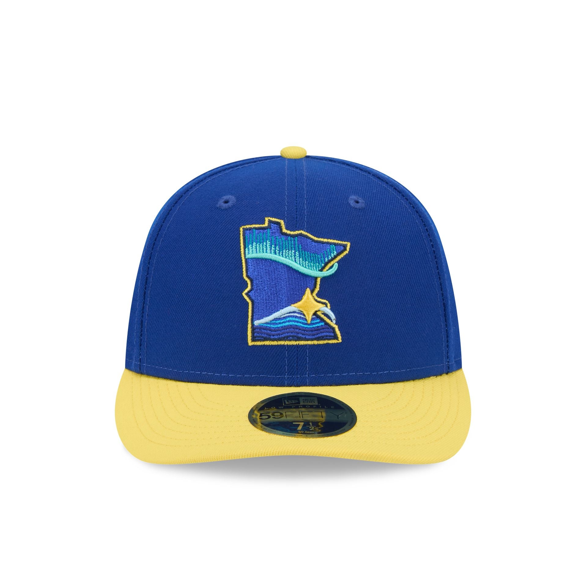 【新品】BOOBY FACE SUNSHAED イエロー／ブルー　2、3人用 Minnesota Twins City Connect Low Profile 59FIFTY Fitted Hat – New