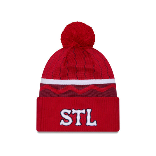 St. Louis Cardinals City Connect Pom Knit Hat - New Era Cap