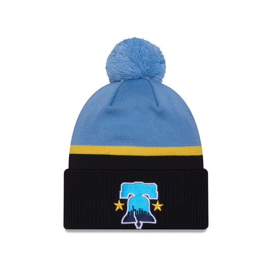 Philadelphia Phillies City Connect Pom Knit Hat - New Era Cap