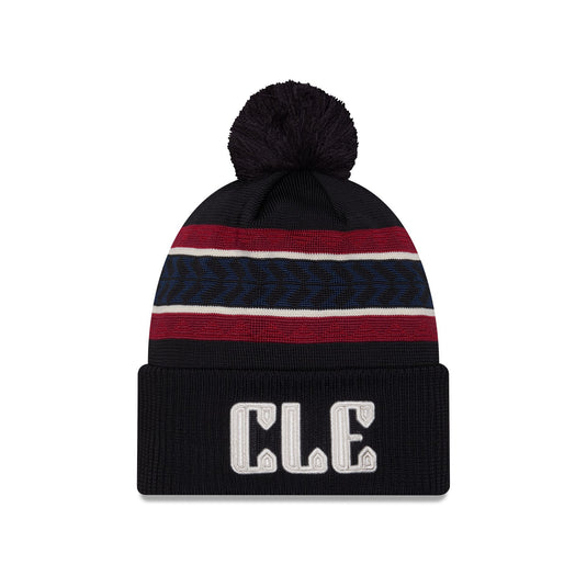 Cleveland Guardians City Connect Pom Knit Hat - New Era Cap