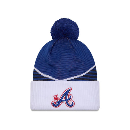 Atlanta Braves City Connect Pom Knit Hat