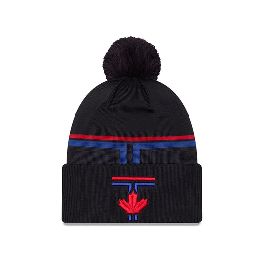 Toronto Blue Jays City Connect Pom Knit Hat - New Era Cap