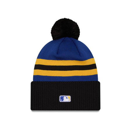Seattle Mariners City Connect Pom Knit Hat