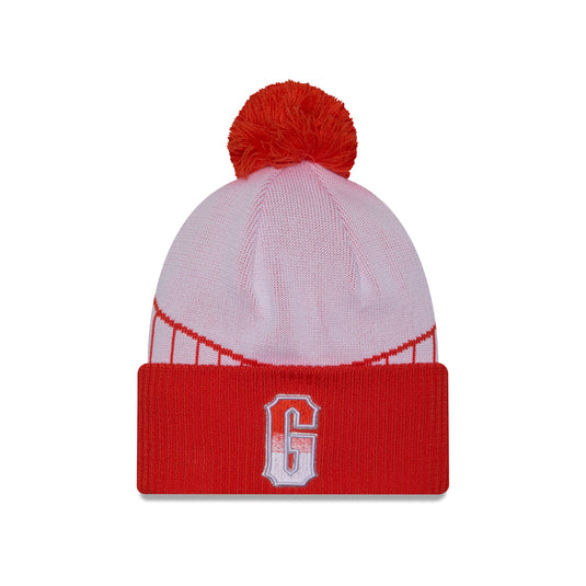 San Francisco Giants City Connect Pom Knit Hat - New Era Cap