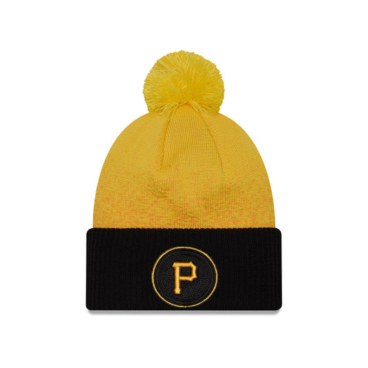 Pittsburgh Pirates City Connect Pom Knit Hat - New Era Cap