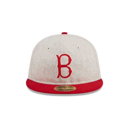 Boston Red Sox Melton Wool Retro Crown 59FIFTY Fitted Hat