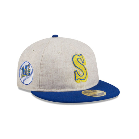 Seattle Mariners Melton Wool Retro Crown 59FIFTY Fitted Hat