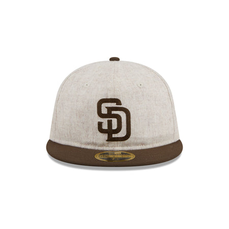 San Diego Padres Melton Wool Retro Crown 59FIFTY Fitted Hat