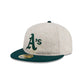 Oakland Athletics Melton Wool Retro Crown 59FIFTY Fitted