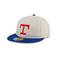 Texas Rangers Melton Wool Retro Crown 59FIFTY Fitted Hat