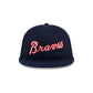 Atlanta Braves Melton Wool Retro Crown 9FIFTY Adjustable