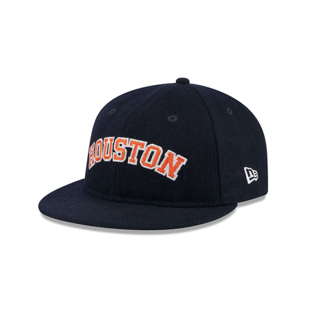 Houston Astros Melton Wool Retro Crown 9FIFTY Adjustable Hat