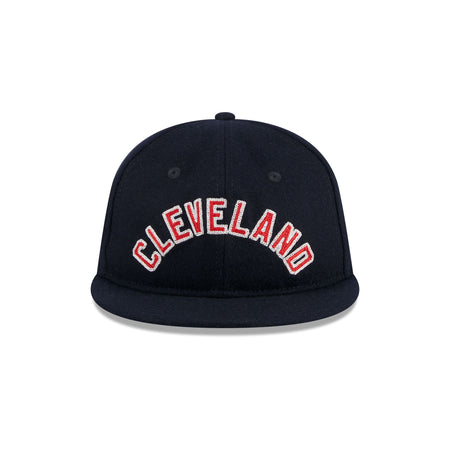Cleveland Guardians Melton Wool Retro Crown 9FIFTY Adjustable Hat